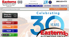 Desktop Screenshot of easterns.com